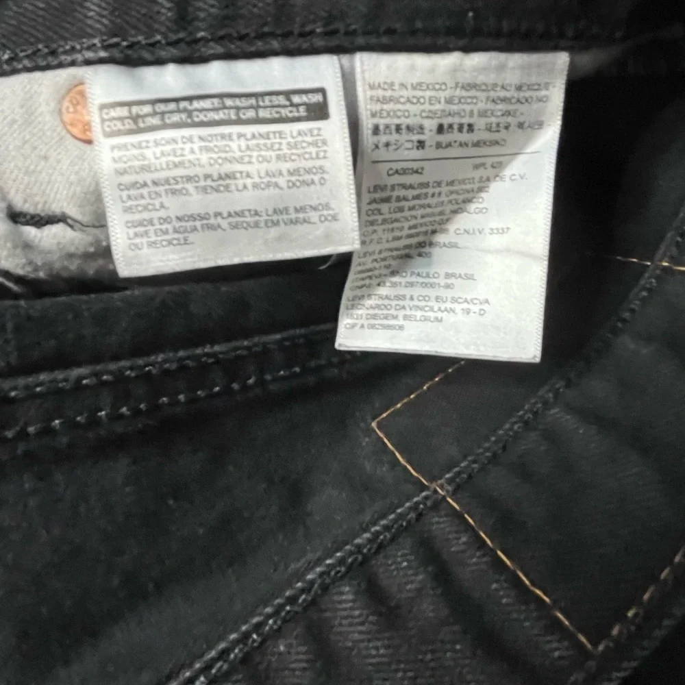 Levi's Men's Charcoal Straight Jeans